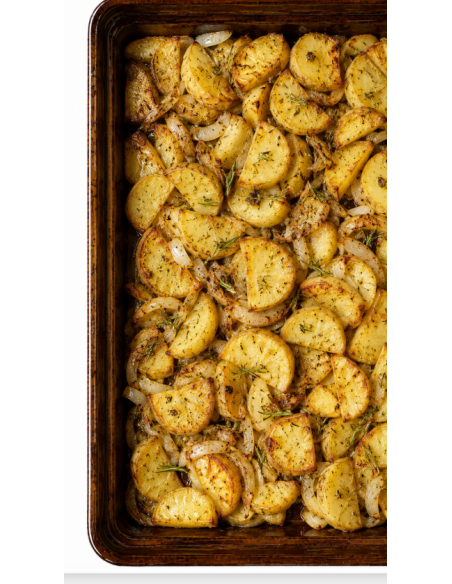 Patata amb oli de romaní i herbes
