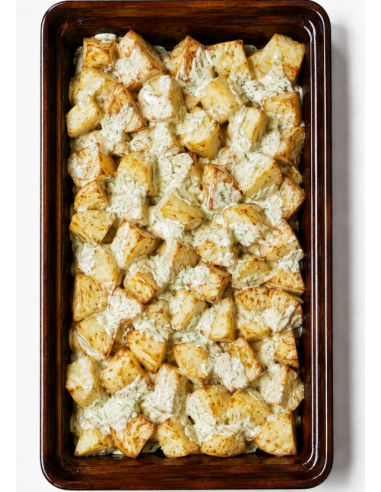 Bravas Potatoes with Alioli and Dill