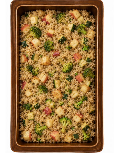Quinoa With Apple, Zucchini, And...
