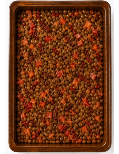 Llenties Amb Tomàquet Brunoise I...