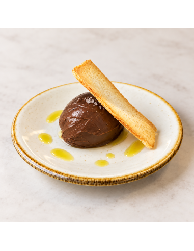 Bread With Chocolate, Oil and Salt