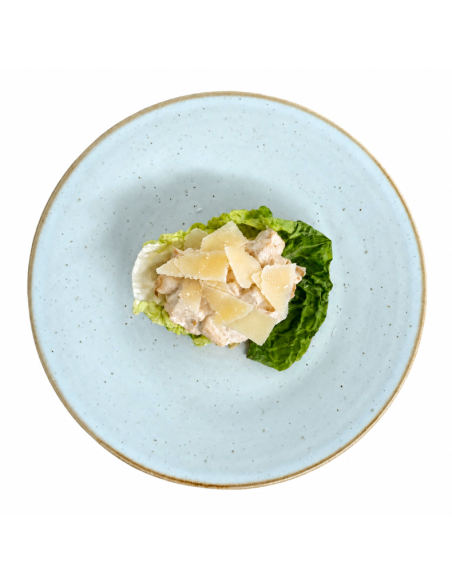 Cor de Enciam amb Pollastre, Salsa Cèsar i Parmesà