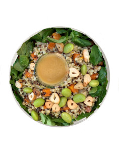 Ensalada de Bulgur, Quinoa,...