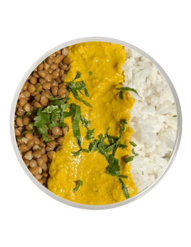 Curry Vegano de Lentejas