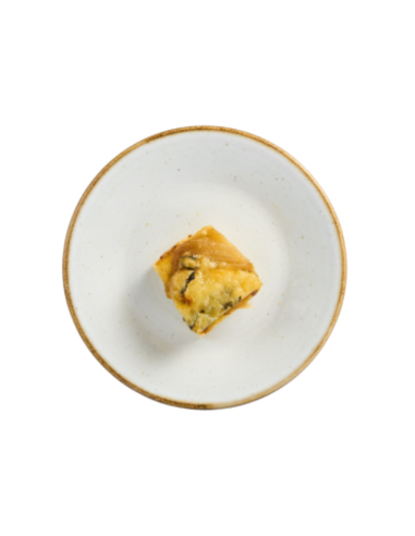 Troç de Focaccia de Gorgonzola i Ceba