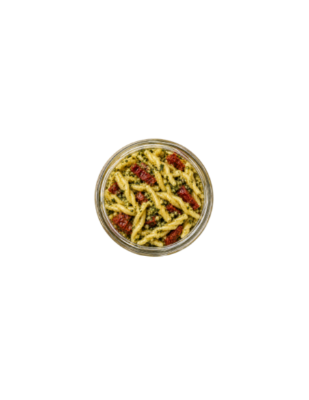 Trofie al Pesto amb Tomàquet Sec
