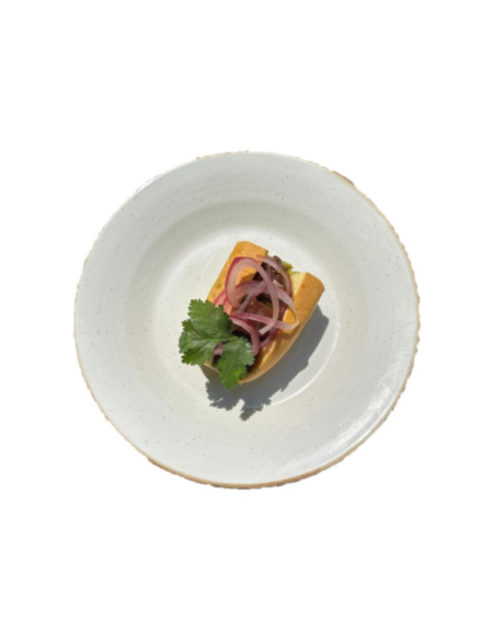 Tuna Taco with Guacamole