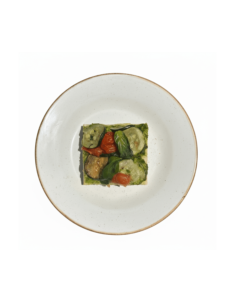 Trozo de  Focaccia de Pesto...