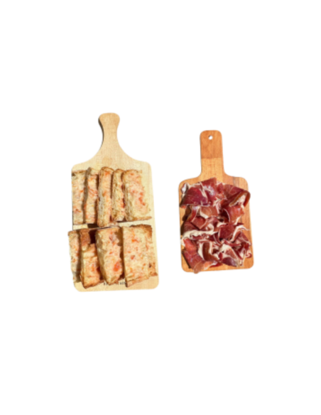 Ham Board with Coca Bread