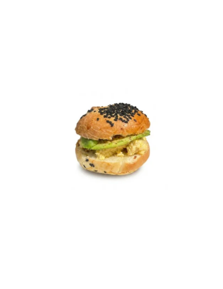 Mini Bagel amb Ou Remenat